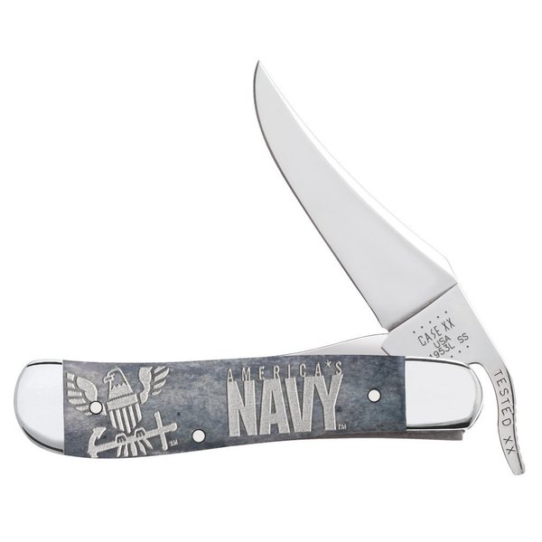 Case Cutlery Knife, Us Navy Gray Bone Russlock 17722